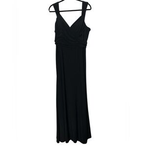 Christina Wu Celebration Black Prom Dress Formal Gown Size 14 NWT